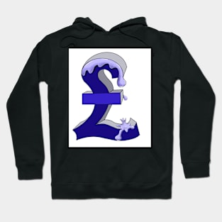 Rich - Cash - British Pound Sign with drips -  UK London England Currency Money Hoodie